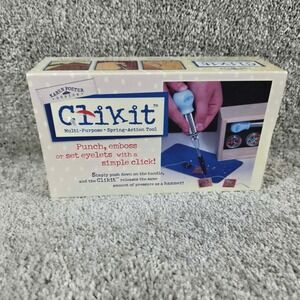 Karen Foster Design Clikit Multi Purpose Spring Action Tool Punch Embosser